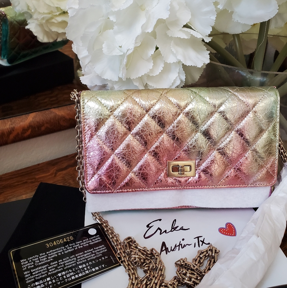 Chanel rainbow woc